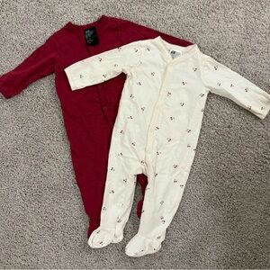 H&M Footie Pjs (6-9 months)